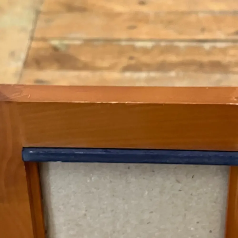 Photo Frame Light-Brown Natural Wood 4 x 6